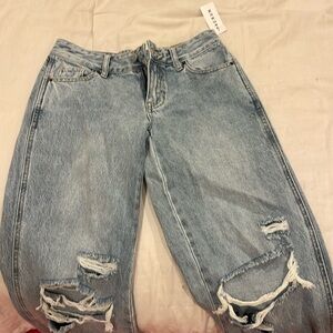 Pacsun low waisted baggy jeans size 24